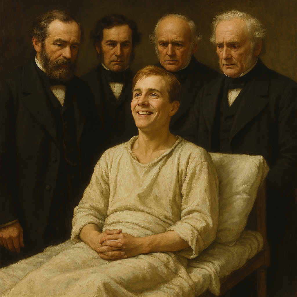 Patient after ether surgery
